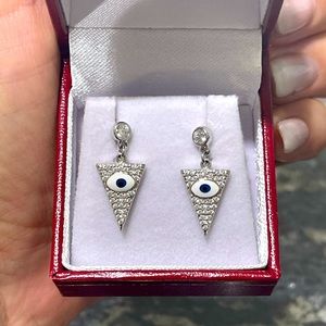 New silver 925 earrings